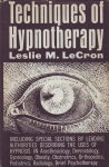TECHNIQUES OF HYPNOTHERAPY